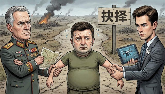 泽连斯基选择瑟尔斯基的深层原因：战争最难的选择，从来不是人事